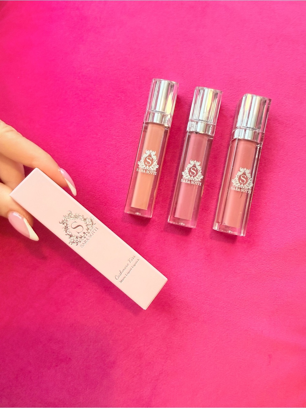 SARA SOTTI Cashmere Kiss Matte Liquid Lipstick Long Lasting